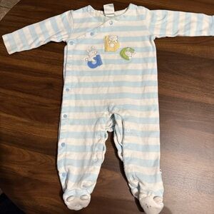 Baby boy vintage sleeper